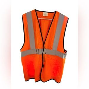 OccuNomix ECO-G-OL/XL High Visibility Vest, Solid, Orange, L/XL NWOT